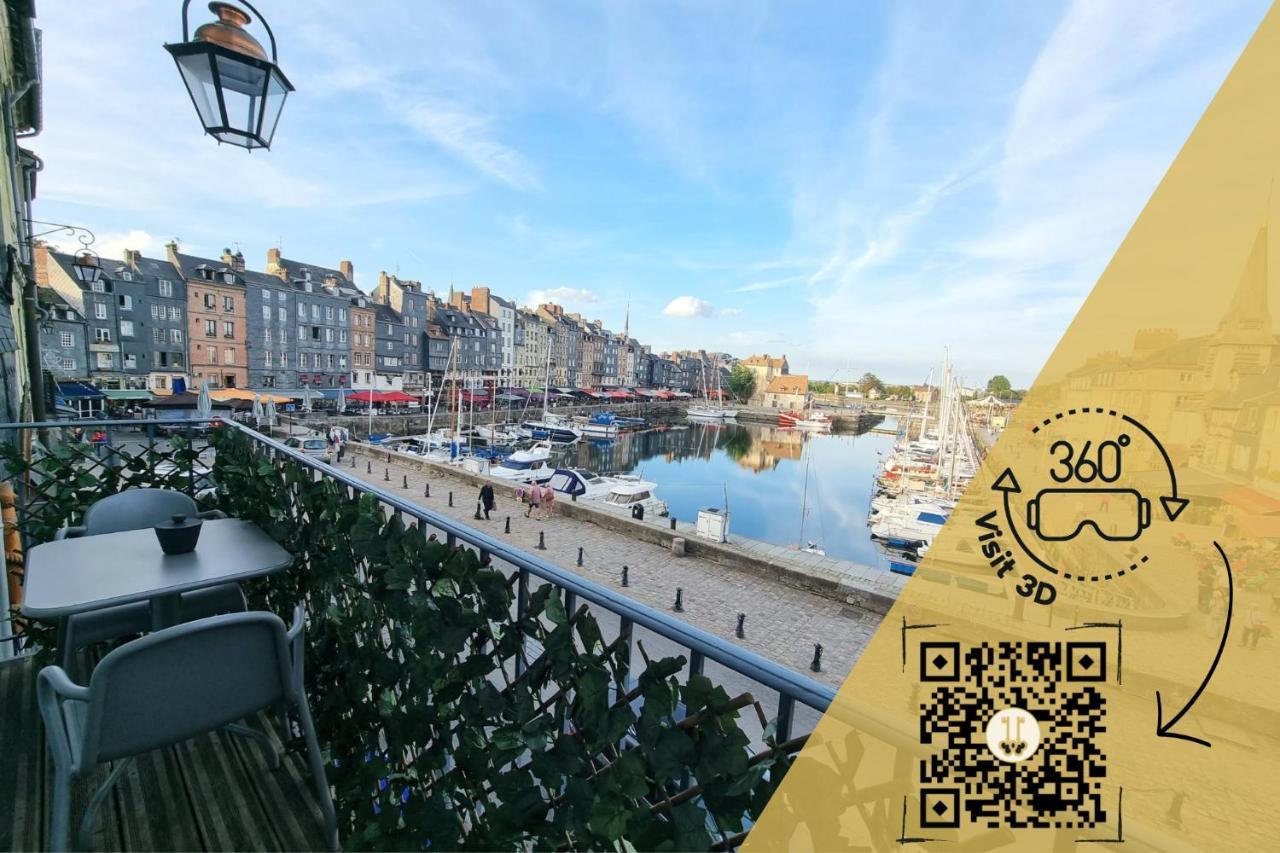 Le Balcon Du Port Apartment Honfleur Bagian luar foto